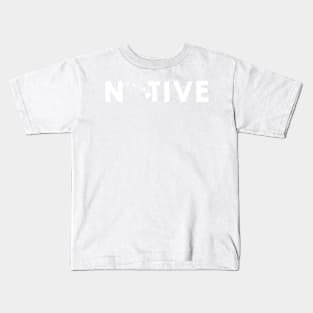 Hawaii Native HI Kids T-Shirt